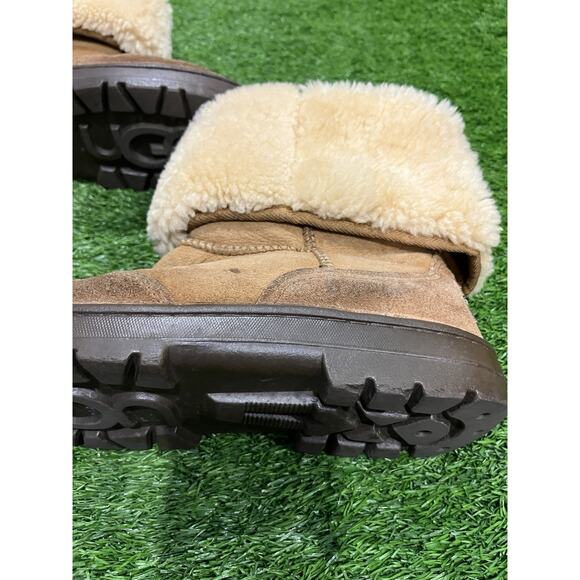 Ugg Ultra Tall Braided boots size 8 womens Style 5245 Shearling ** - Picture 4 of 11